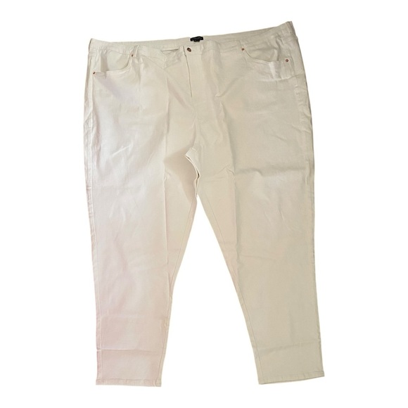 Universal Standard White High Rise Skinny Seine Jeans Women’s Plus Size 36 NEW - Picture 4 of 11